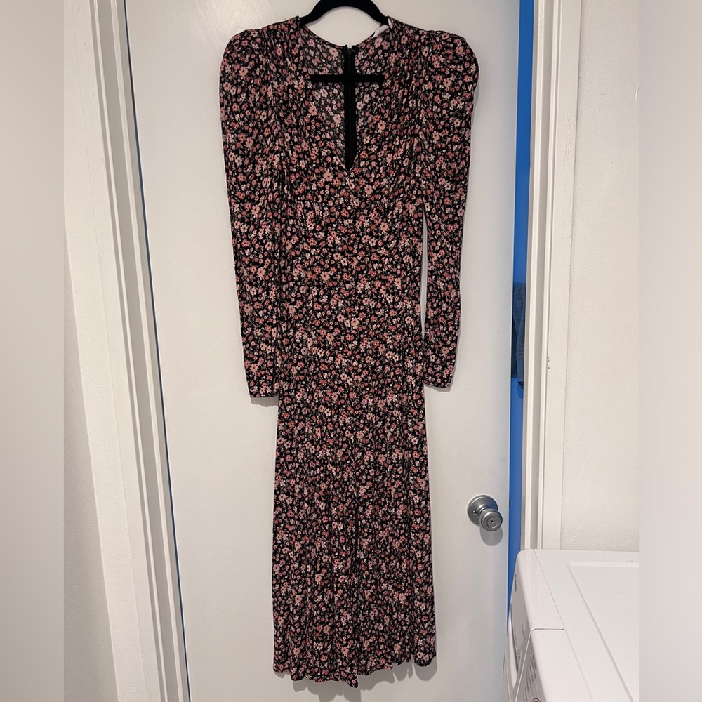 ASTR long sleeve floral dress